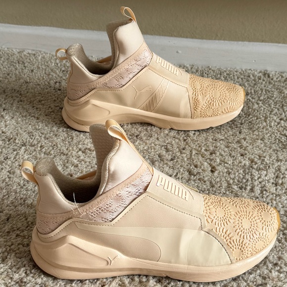 Puma Fierce KRM Womens Cream Textile
Slip On Cross Training Shoes Size 8 - Picture 4 of 14